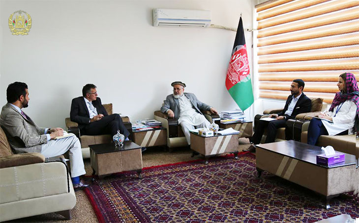 وزیر عدلیه با رییس عمومی سازمان بینالمللی مهاجرت (IOM) دیدار و گفتگو کرد