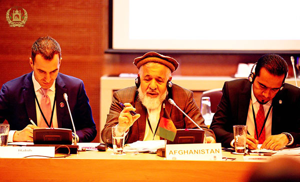 Dr. Abdul Basir Anwar, Minister of Justice Emphasized that Access of Afghans to Justice was very Importance for Durable Peace in the Country.